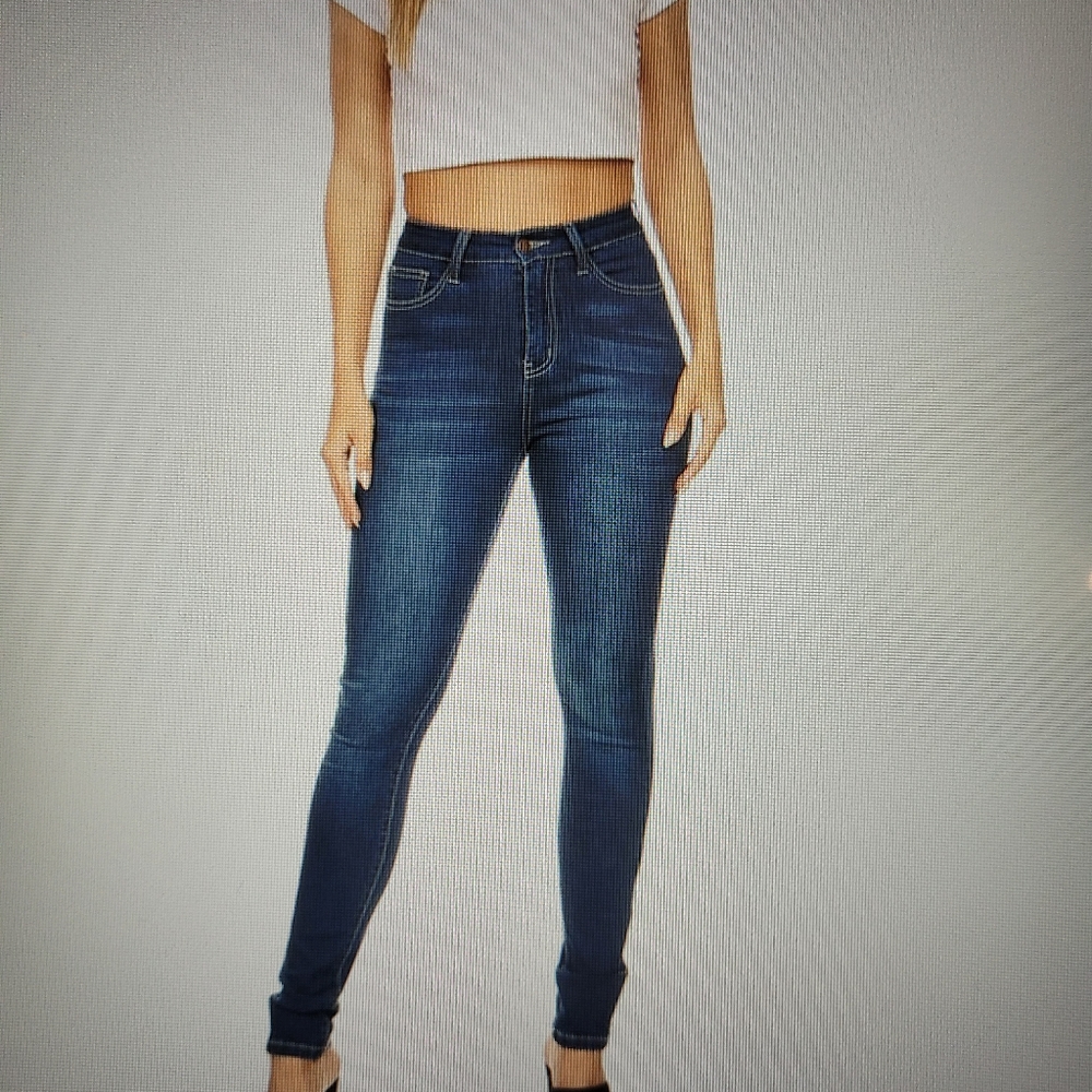 Womens High Rise Jeans